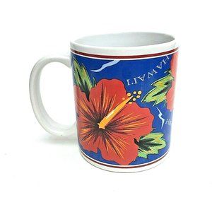 Vintage 1997 Island Heritage Hilo Hattie Hibiscus Mug by the Store of Hawaii